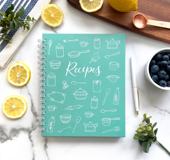 blank recipe book