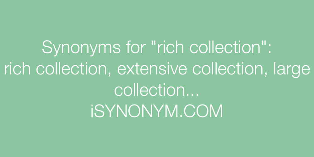 collection synonym