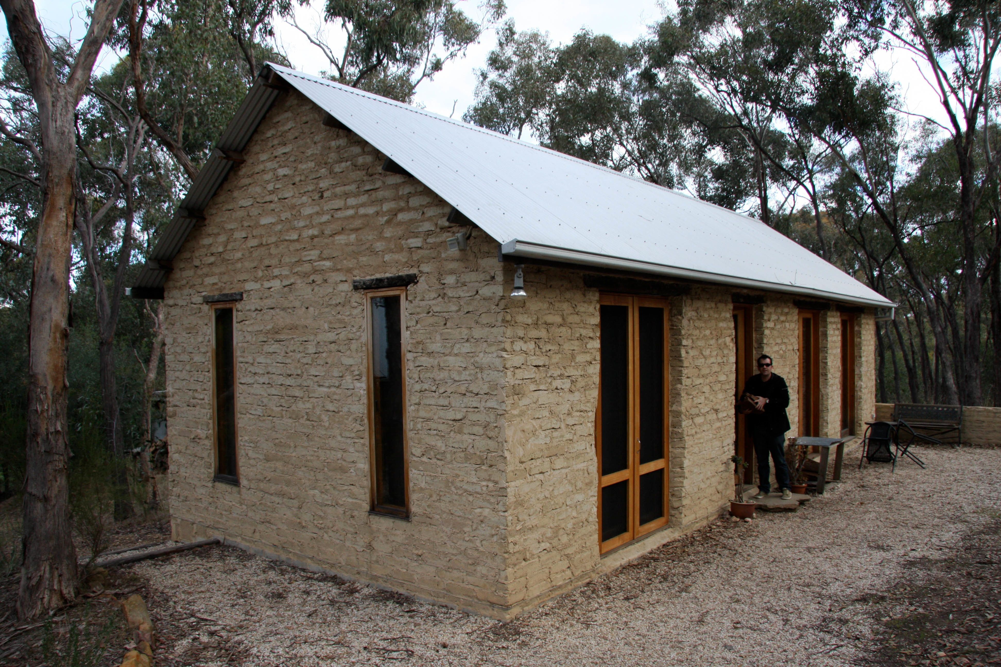 mudbrick cottage