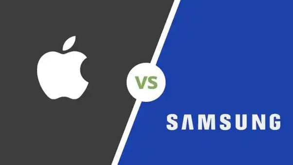 competition between apple and samsung