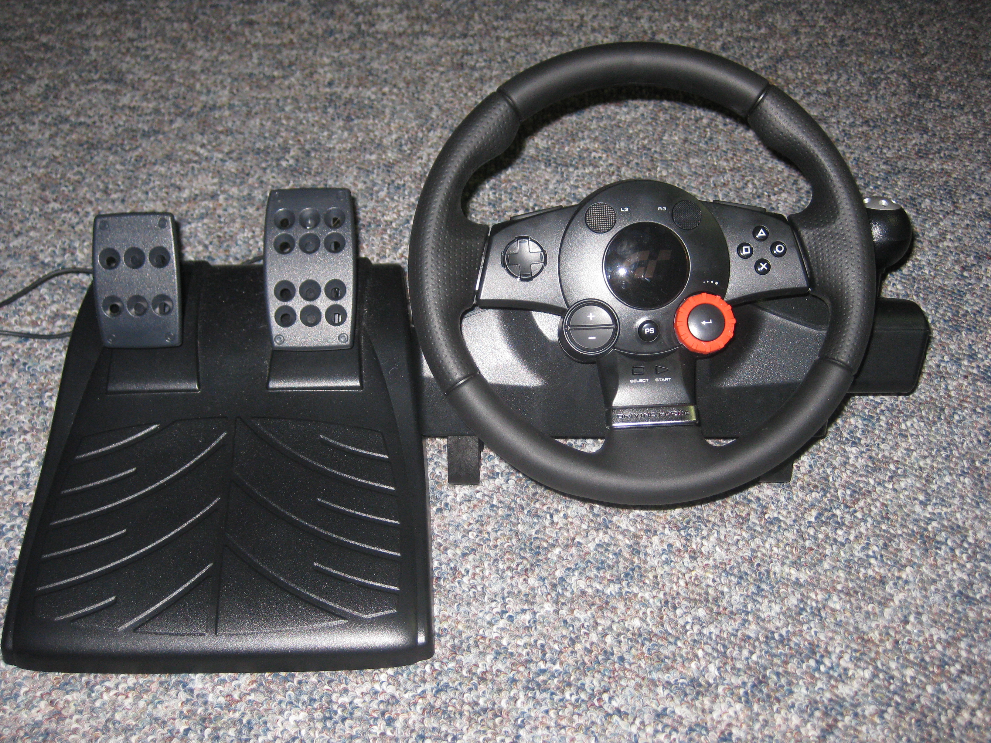 logitech driving force wheel