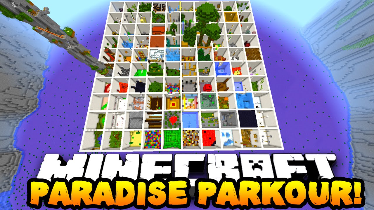 parkour map minecraft