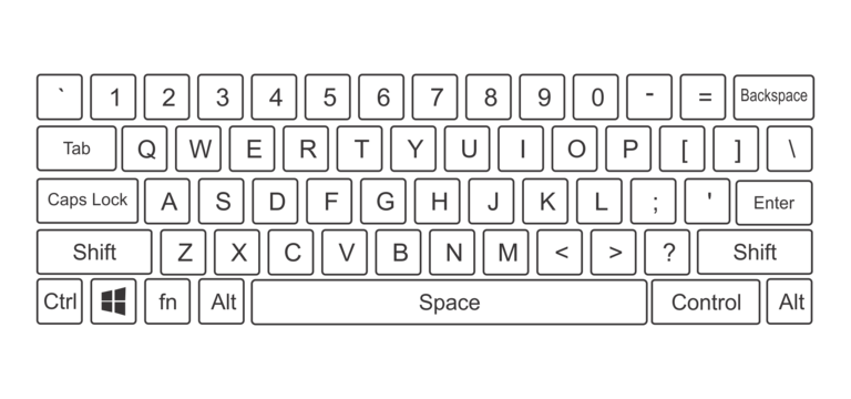 keyboard clipart