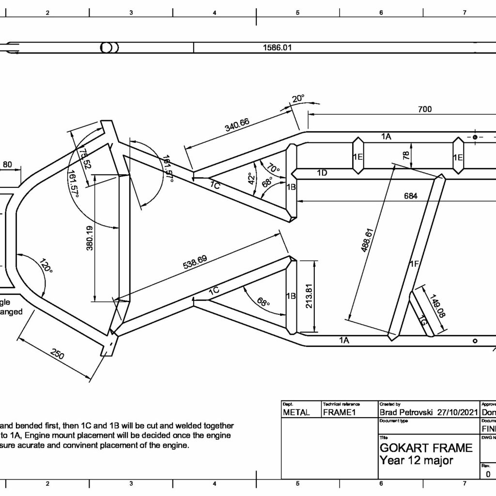 go kart dwg