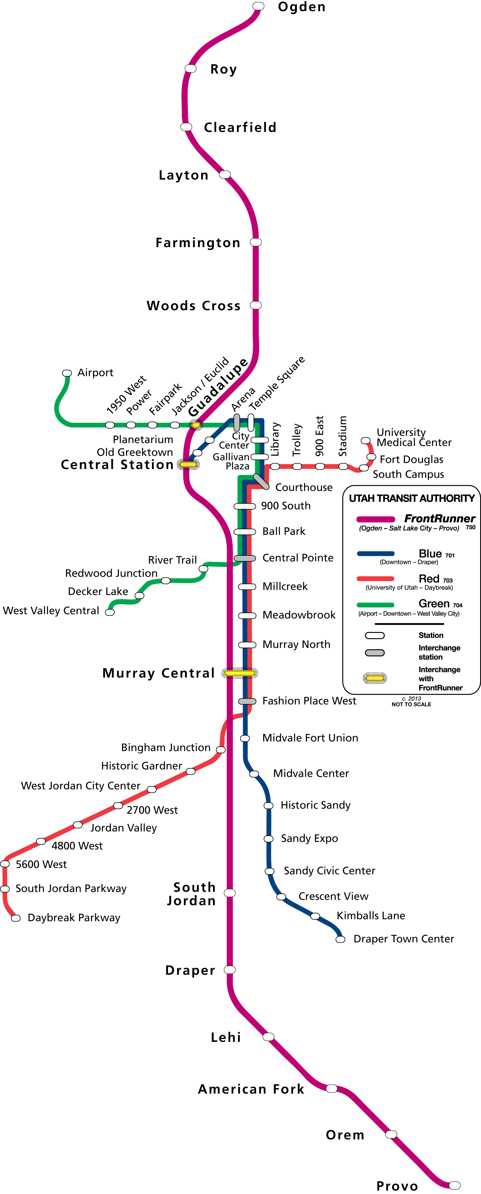 uta frontrunner train schedule