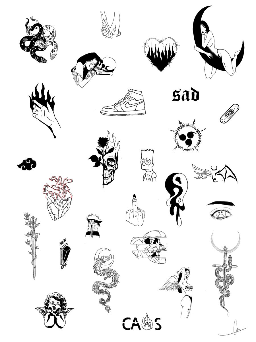 tatuajes minimalistas dibujos