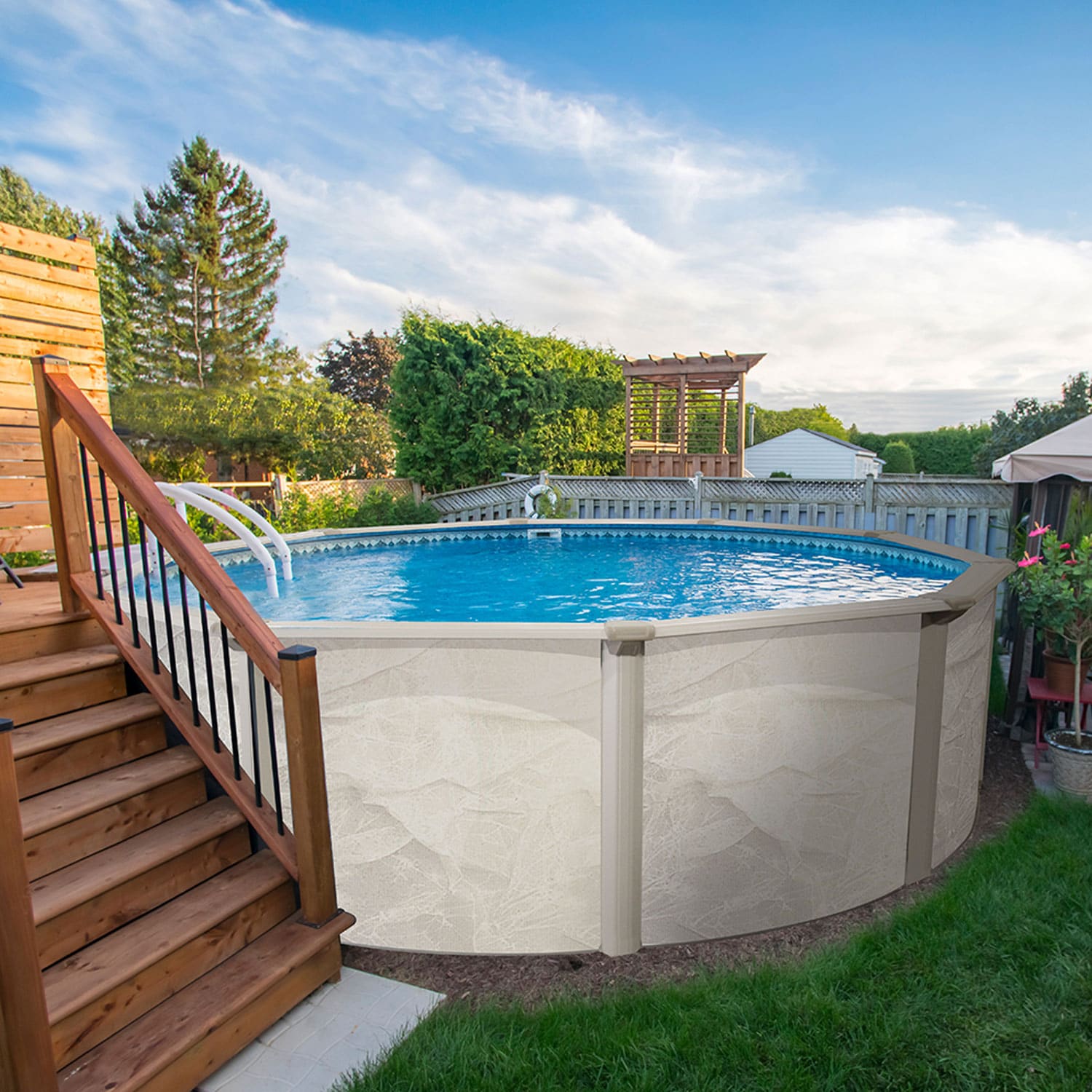 18 foot above ground pool