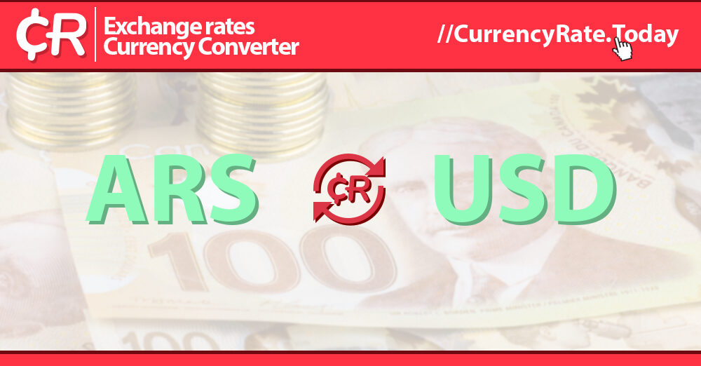 currency ars to usd