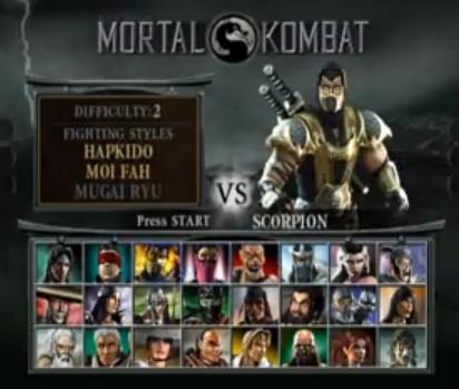 mortal kombat deception emulator