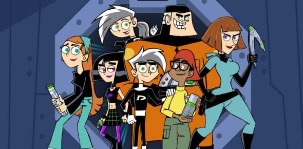 danny phantom cartoon characters