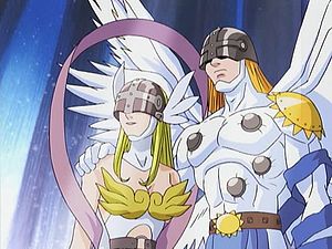 angemon y angewomon