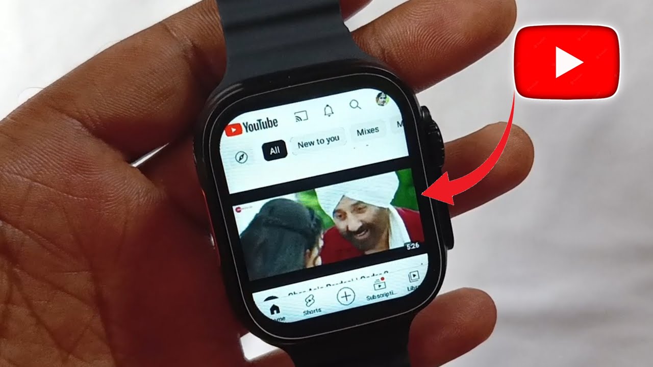 smart watch with youtube