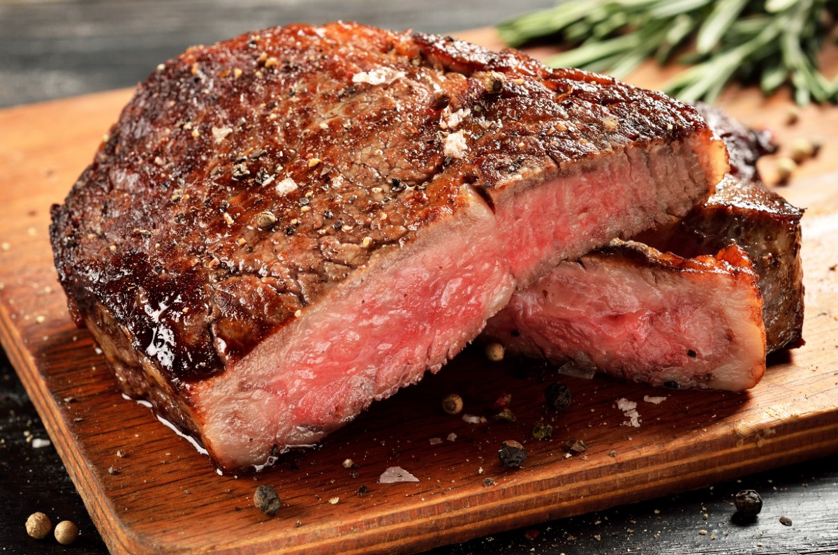 steaks on pit boss pellet smoker