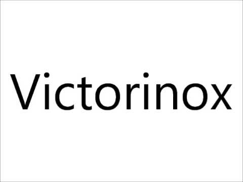 victorinox pronunciation