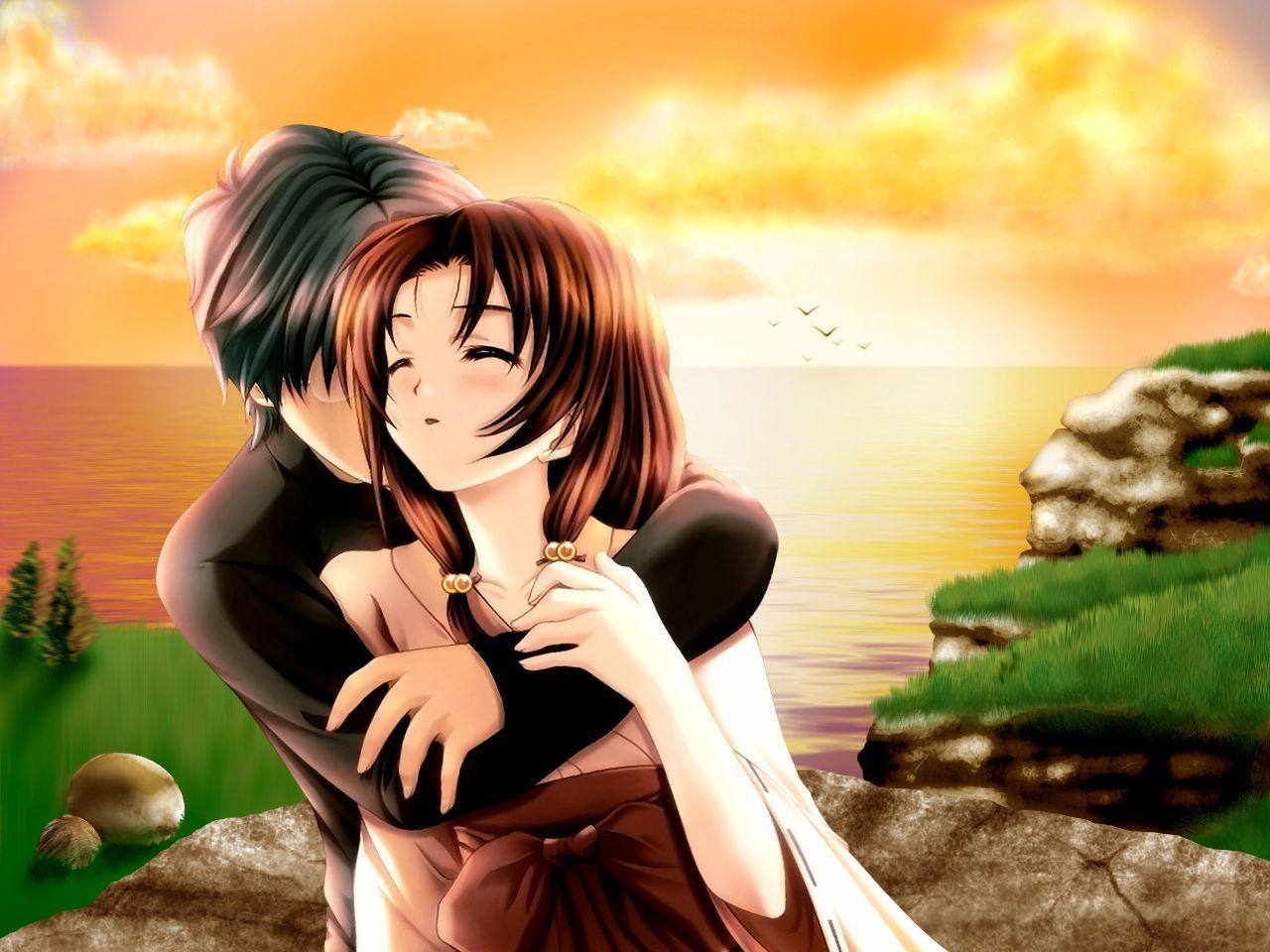 romantic cartoon pictures