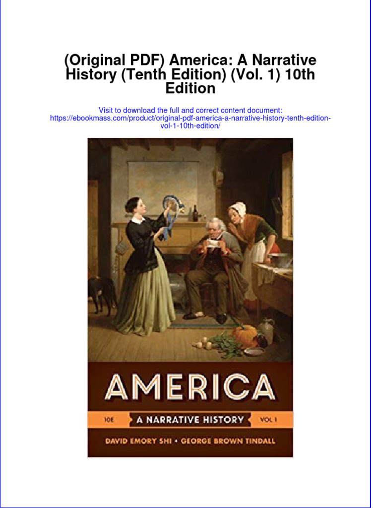 america a narrative history volume 1 pdf