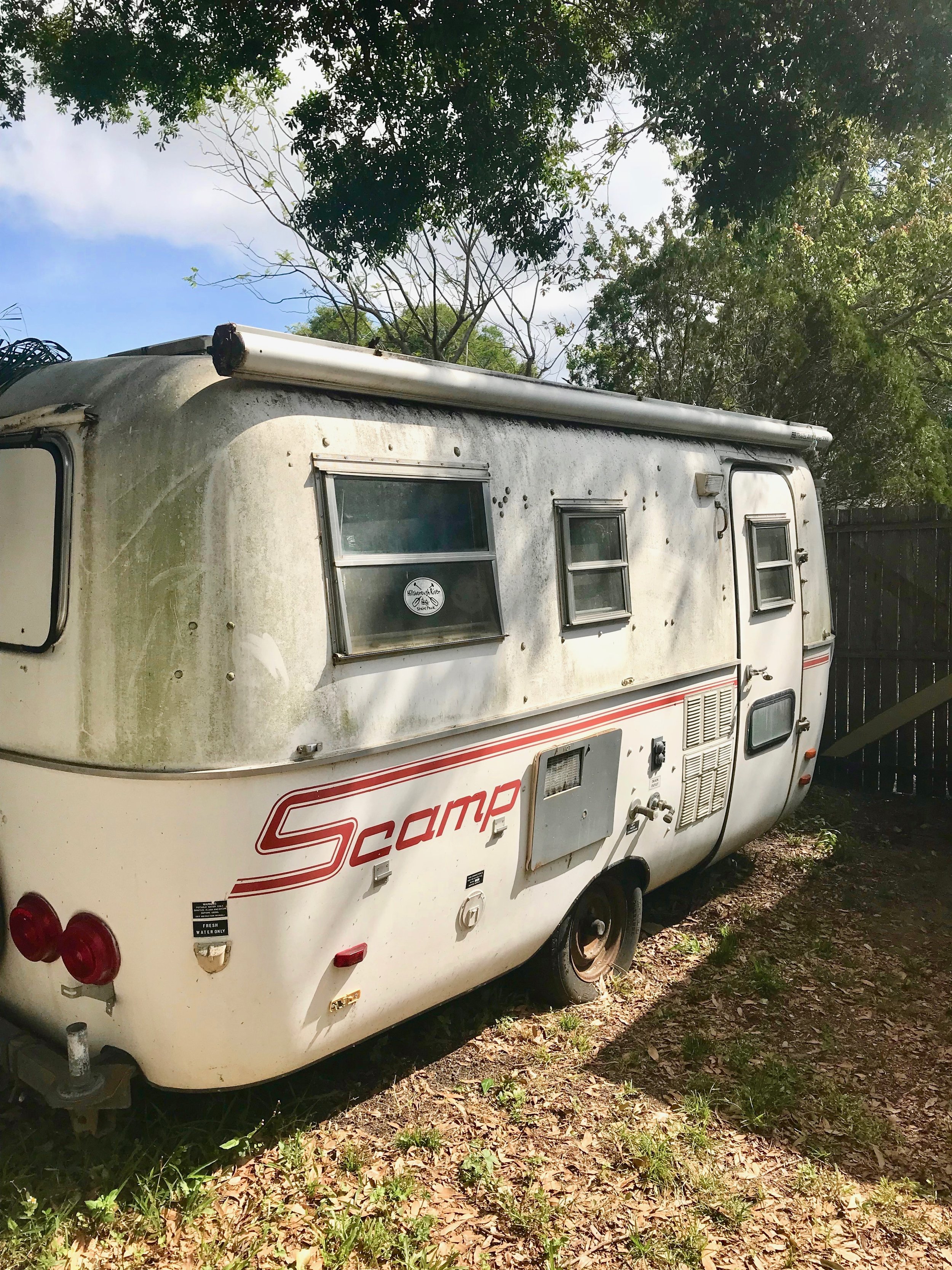 vintage scamp trailer