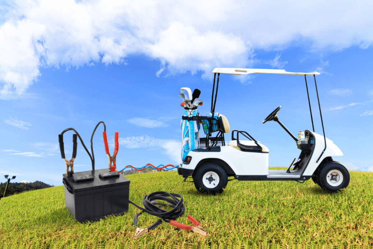 how to trick golf cart charger