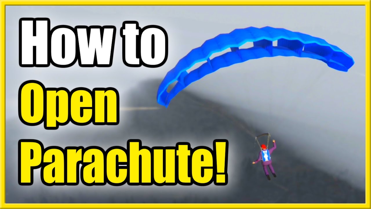 how do you open parachute in gta 5