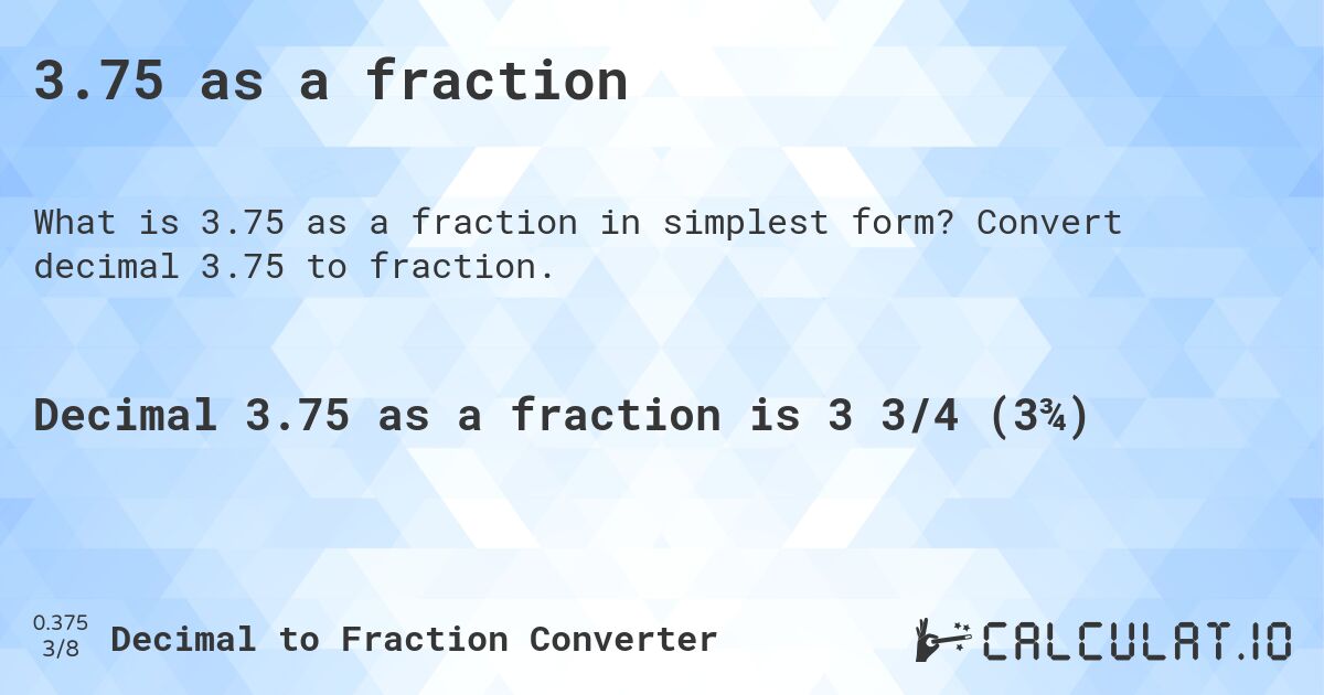 .34375 as a fraction