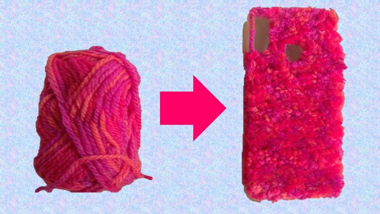 yarn phone case