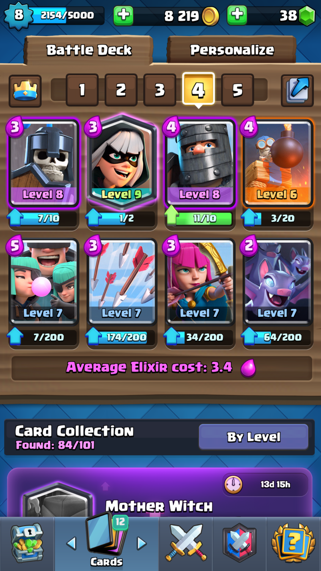 best deck for arena 12