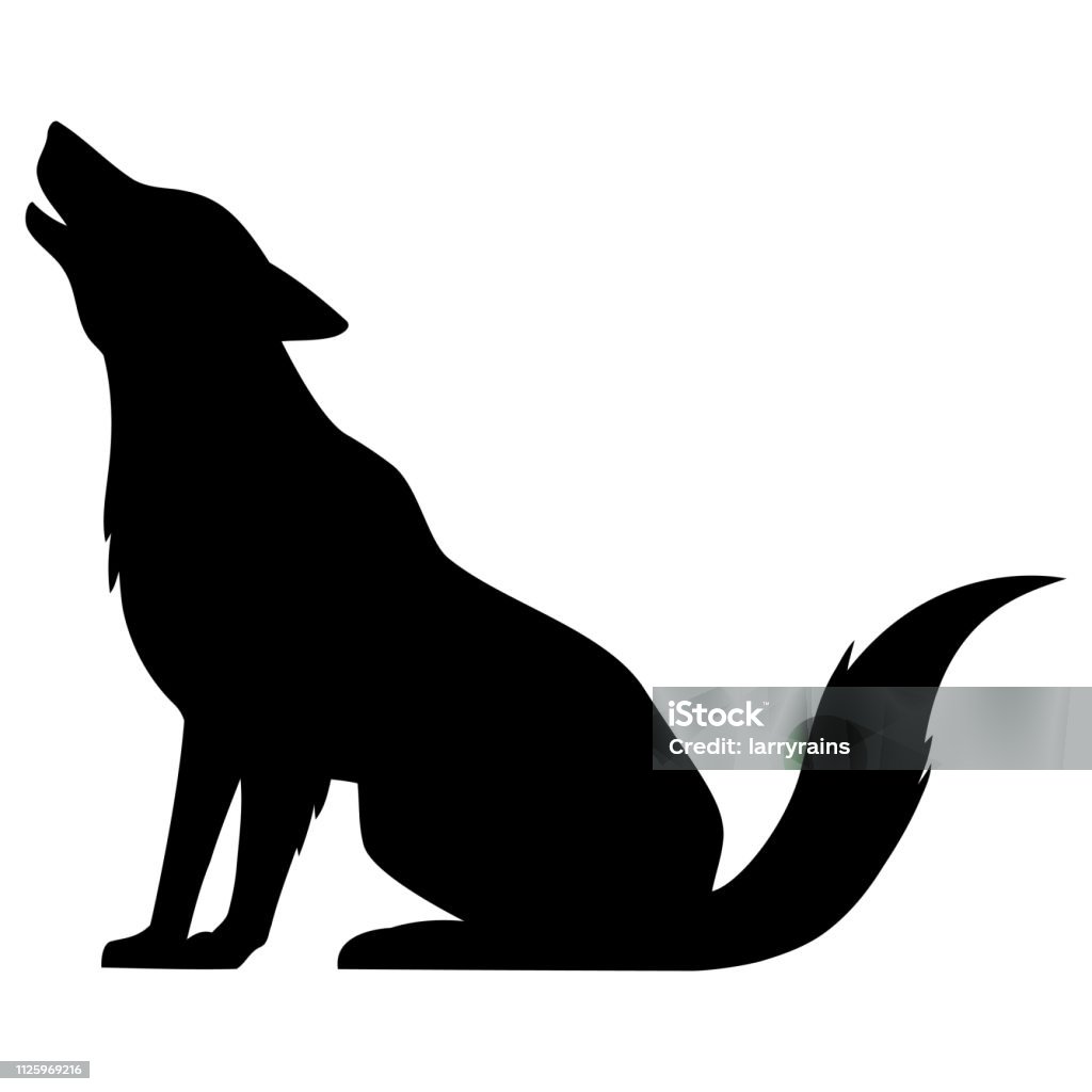 loup silhouette