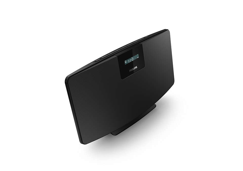 philips tam2505 - dab+ radio - zwart