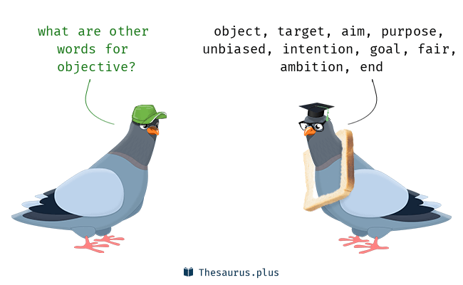 synonym for objectives