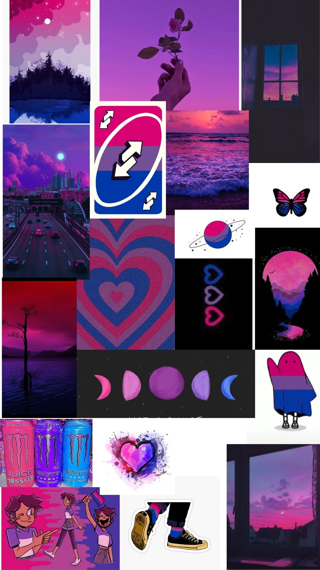 aesthetic bisexual wallpapers