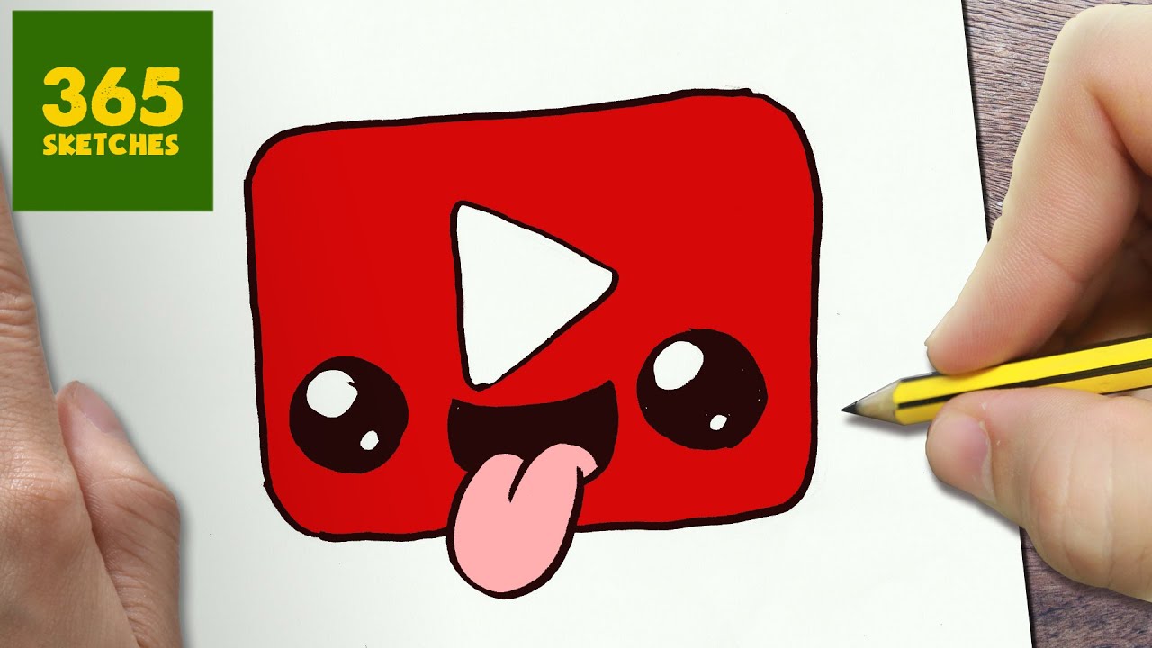 how to drawing youtube