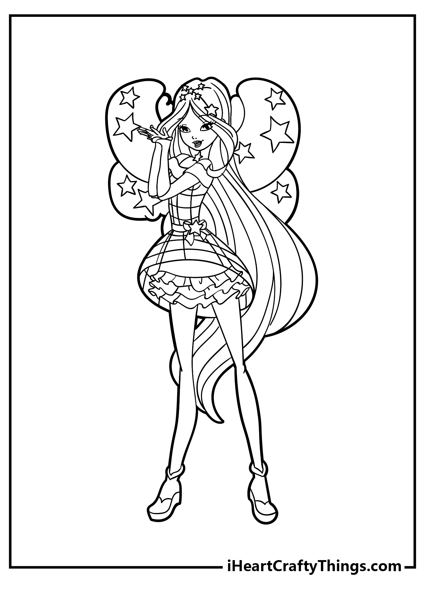 winx coloring pages