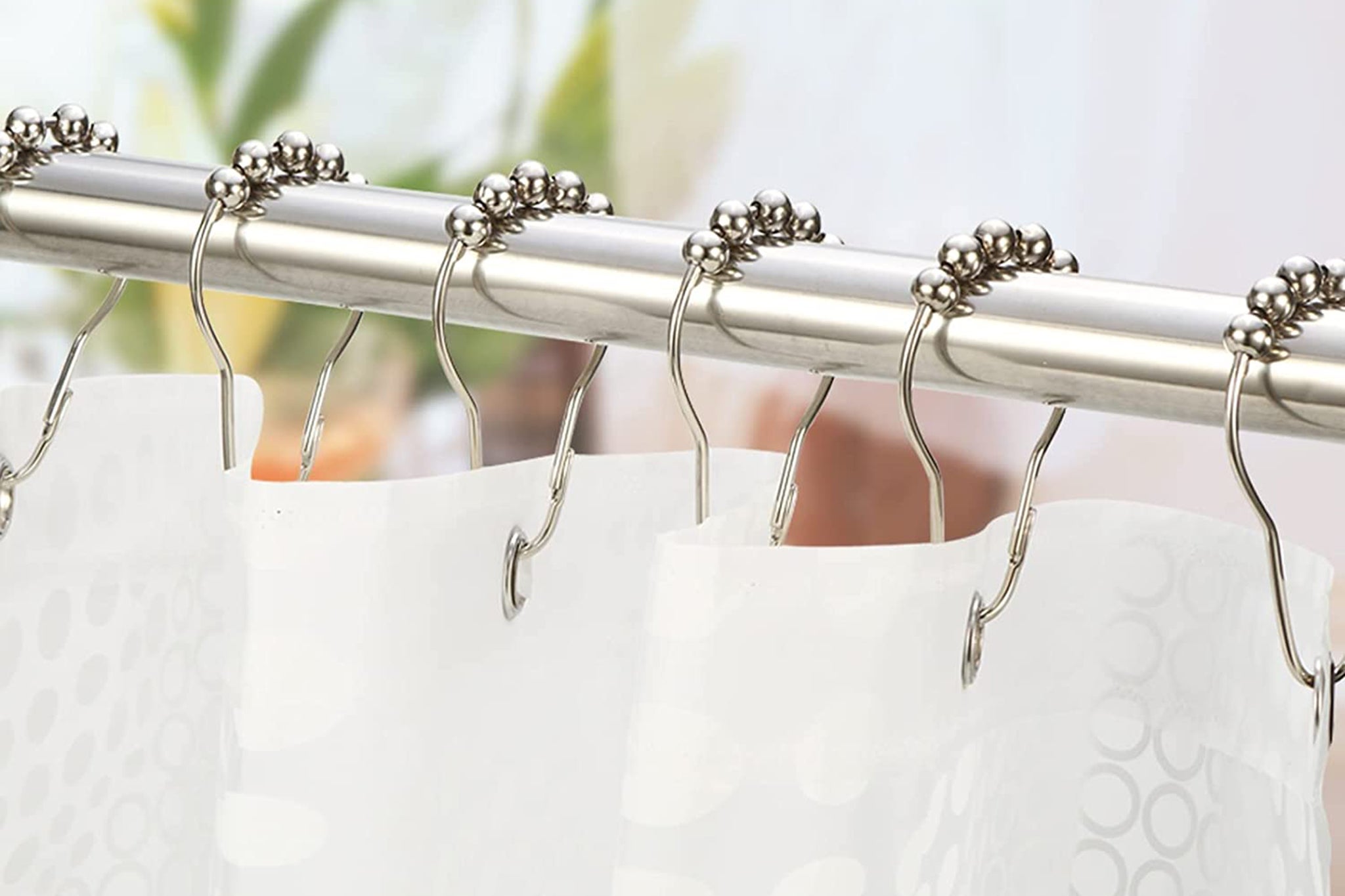 shower curtains and hooks