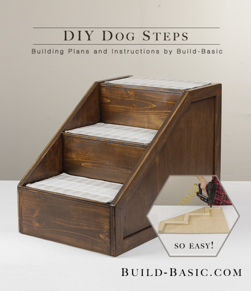 diy dog steps