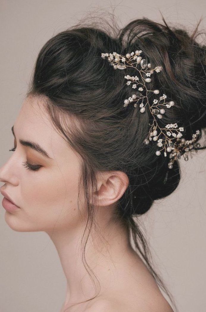 messy bun hair accessories