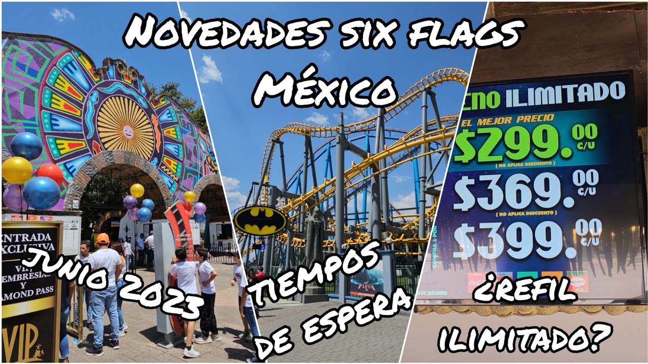 vaso six flags 2023