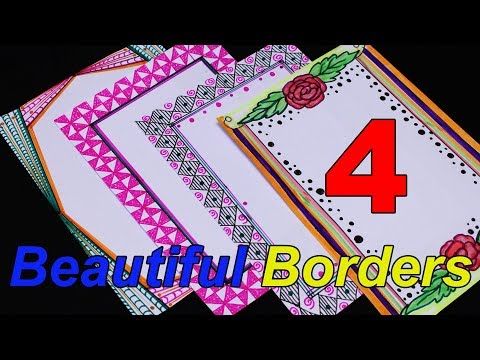 creative borders for project