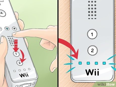 synchronize wii remote