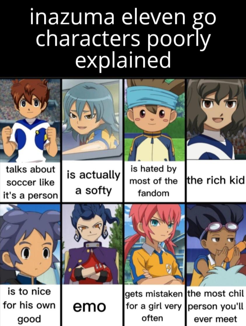 memes inazuma eleven