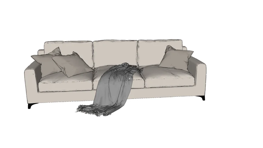 sofa sketchup