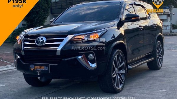 fortuner 2nd hand price philippines