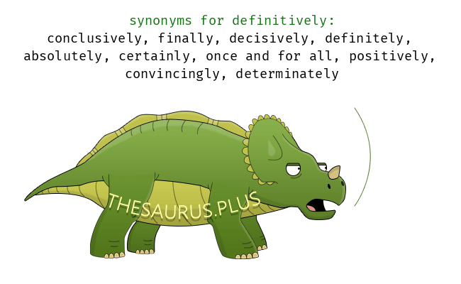 definitively synonym