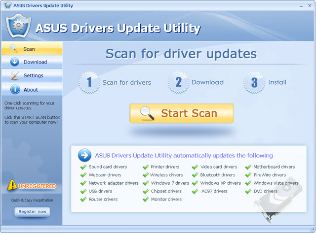 download asus driver