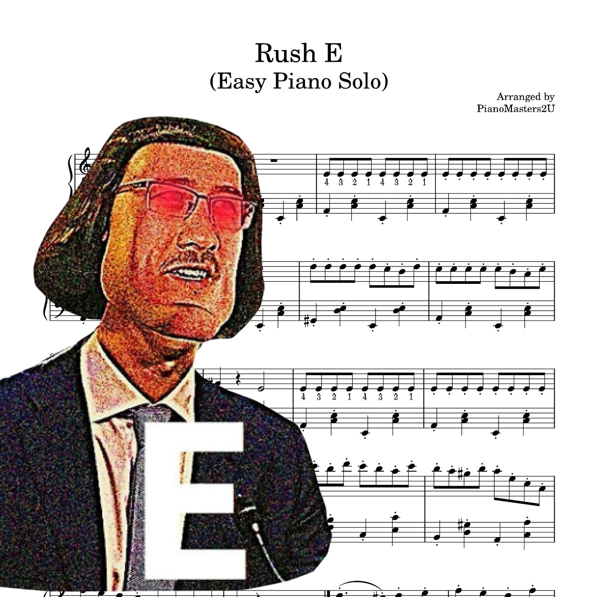 rush e sheet music