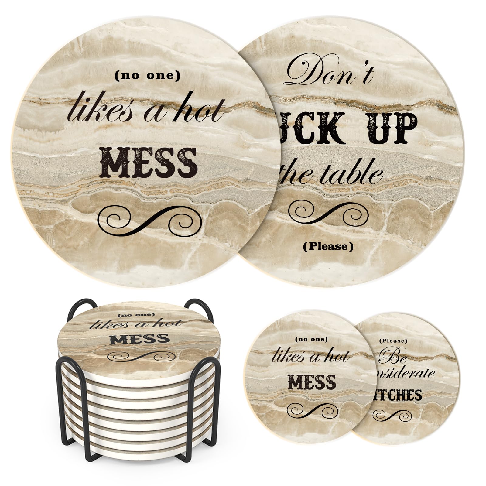 humorous coasters