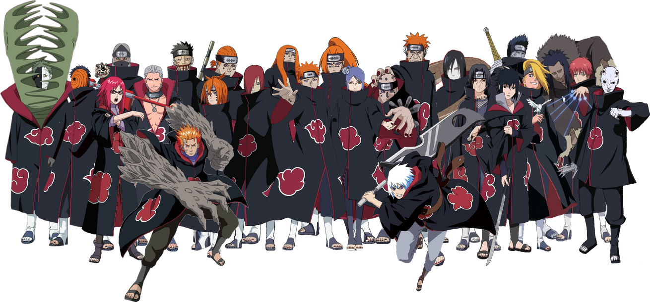 all the akatsuki members