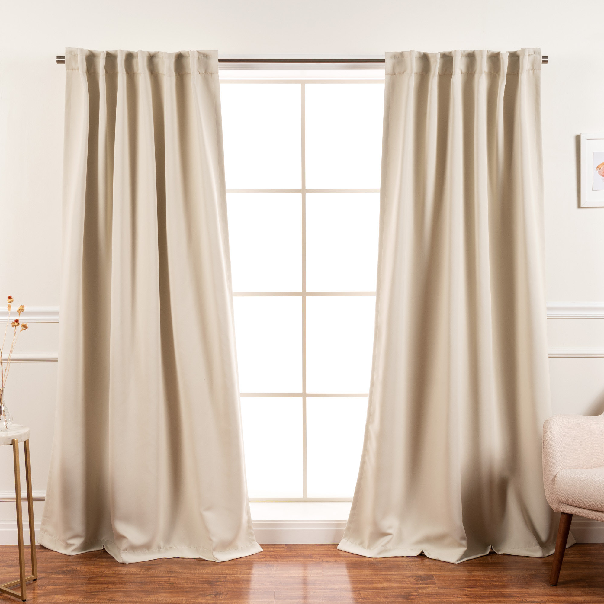 pocket curtain rod