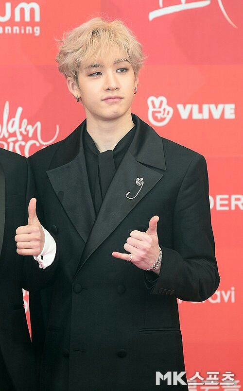 bang chan red carpet