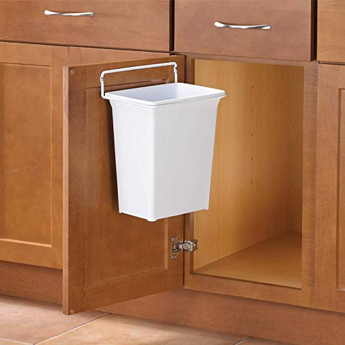 cabinet door trash bin