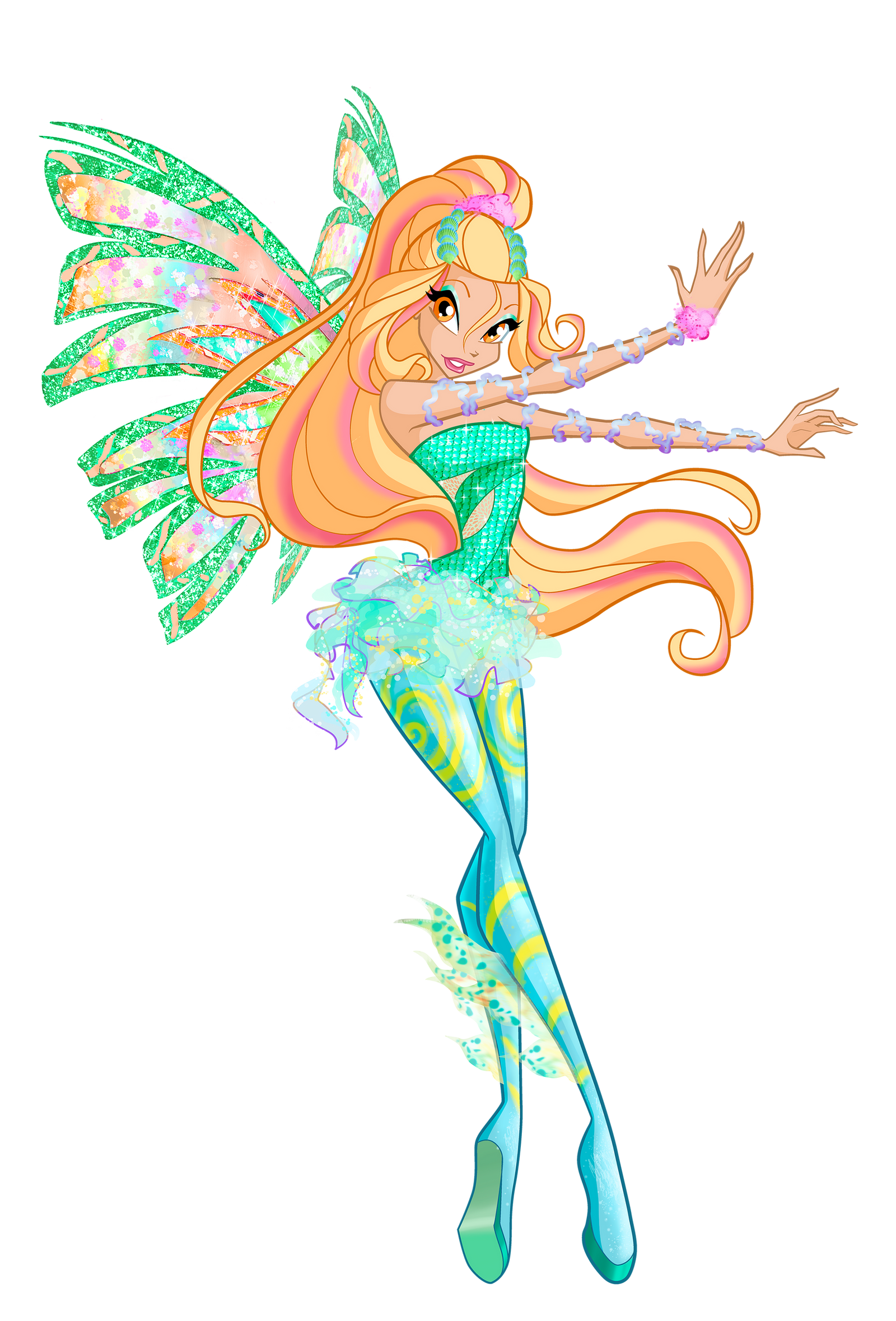 winx club daphne sirenix